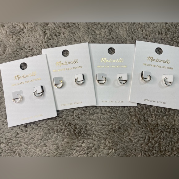 Z14 Delicate Collection Demi-Fine Huggie Mini Hoop Earrings - Picture 4 of 5